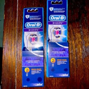 Oral B Brush Heads 2-pack x2